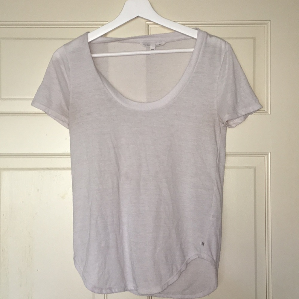 White Victoria’s Secret T-shirt